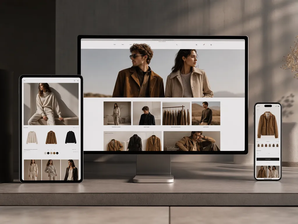 E-commerce portfolio preview