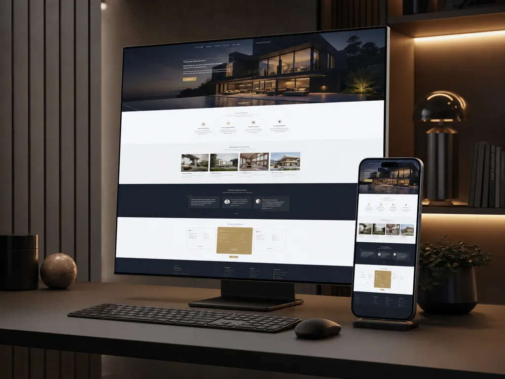 Landing page portfolio preview