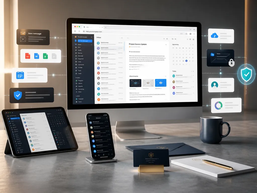 Webmail service portfolio preview